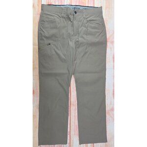 Orvis Mens Stretch Water Repellent Pants 36x30 Nylon/Spandex